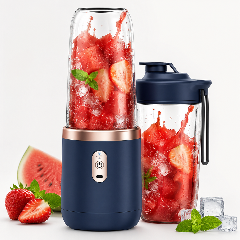 Portable USB Rechargeable Blender – Fresh Smoothies Anywhere