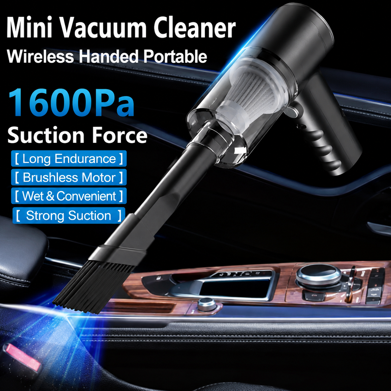 Mini Wireless Vacuum Cleaner