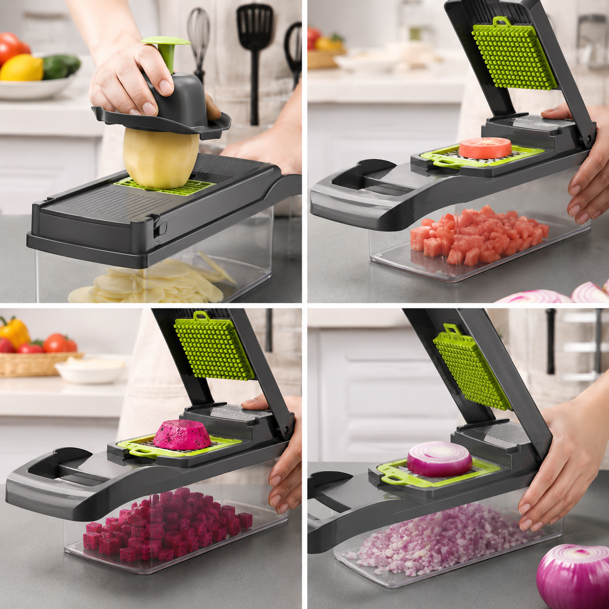 9-in-1 Vegetable Cutter | Slice, Dice & Chop in Seconds